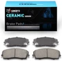 R1 Ceramic Pads for 2005-2023 Chrysler/Dodge (300, Challenger, Charger, Magnum) 2310-1056-00