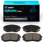 R1 Ceramic Pads for 2016-2026 Hyundai/Kia (Elantra GT, Kona, Sonata, Veloster) 2310-1855-00
