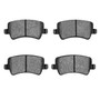 R1 Ceramic Pads for 2007-2018 Land Rover/Volvo (LR2, Range Rover Evoque, S60, S60 Cross Country) 2310-1307-00