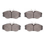 R1 Optimum Oe Pads for 1987-1989 Nissan (300ZX) 2551-0358-00