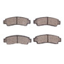 R1 Optimum Oe Pads for 1991-1994 Nissan (NX, Sentra) 2551-0511-00