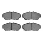 R1 Optimum Oe Pads for 1993-2001 Acura/Honda (Integra, Civic) 2551-0617-00