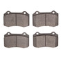 R1 Optimum Oe Pads for 1992-2006 Dodge/Ferrari (Viper, F430) 2551-0592-00