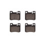 R1 Optimum Oe Pads for 1986-1995 Mercedes-Benz (190E, 300E, C220, C280) 2551-0620-00