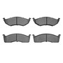R1 Optimum Oe Pads for 1998-2004 Chrysler/Dodge (300M, Concorde, Intrepid, LHS) 2551-0730-00