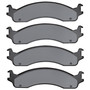 R1 Optimum Oe Pads for 1995-2007 Ford (E-150, E-150 Econoline, E-250, E-250 Econoline) 2551-0655-00