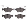 R1 Optimum Oe Pads for 1996-2004 Mercedes-Benz (C230, C280, E300, SLK230) 2551-0710-00