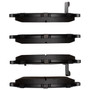 R1 Optimum Oe Pads for 1993-2015 Acura/Honda (ILX, RSX, Civic, Civic del Sol) 2551-0948-00