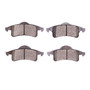 R1 Optimum Oe Pads for 1999-2004 Jeep (Grand Cherokee) 2551-0791-00