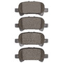 R1 Optimum Oe Pads for 2000-2008 Toyota (Avalon, Camry, Solara) 2551-0828-00