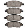 R1 Optimum Oe Pads for 2012-2025 Nissan/Toyota (March, Micra, Note, V-Drive) 2551-1592-00