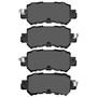 R1 Optimum Oe Pads for 2013-2018 Mazda (CX-3, CX-5) 2551-1624-00
