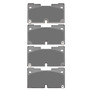 R1 Optimum Oe Pads for 2019-2026 Cadillac/Chevrolet/GMC (Escalade, Escalade ESV, VISTIQ, Silverado 1500) 2551-2173-00