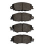 R1 Optimum Oe Pads for 2019-2026 Toyota (Corolla, Prius, Prius Prime) 2551-2176-00