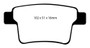 EBC 04-07 Ford Five Hundred 3.0 Yellowstuff Rear Brake Pads