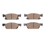 R1 Optimum Oe Pads for 2019-2021 Ford/Lincoln (Edge, Nautilus) 2551-2180-00
