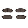 R1 Optimum Oe Pads for 2020-2026 Nissan (Kicks, Sentra) 2551-2310-00