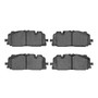 R1 Euro Ceramic Pads for 2017-2026 Audi (A6 allroad, A6 Quattro, A7 Sportback, A8 Quattro) 2600-1894-00