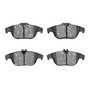 R1 Euro Ceramic Pads for 2008-2018 Mercedes-Benz (C180, C200, C250, C300) 2600-1341-00