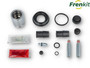 Superkit Caliper Kit w/ Piston for 2003-2015 Saab/Mazda/Volvo (9-3, 3, S40, V50) 738118 - front view