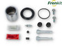 Superkit Caliper Kit w/ Piston for 2014-2018 Volkswagen/Audi/BMW (Golf, A3, A3 Quattro, S3) 757542 - front view