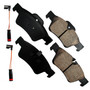 EURO Brake Pads EUR1122 - front view