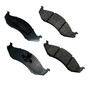 ProACT Brake Pads ACT712 - front view