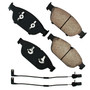 EURO Brake Pads EUR1549 - front view