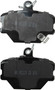 EURO Brake Pads EUR1252 - back view