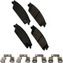 Severe Duty Brake Pads SDF1707 - front view