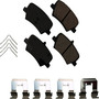 EURO Brake Pads EUR2136 - front view