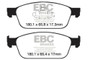 EBC 12-18 Ford Focus ST Bluestuff Front Brake Pads