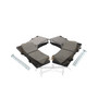 Brake Pads AD1303 - front view