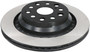Brake Rotor A6R042U - side view