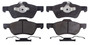 Brake Pads AD1047C - kit contents