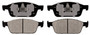 Brake Pads AD1645 - front view