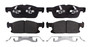 Brake Pads AD1818 - kit contents