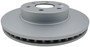 Brake Rotor L6F358U - side view