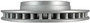 Brake Rotor P6F205U - side view