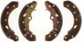 Premium Brake Shoe 1004 - front view