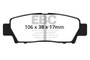 EBC 95-96 Toyota Avalon 3.0 Greenstuff Rear Brake Pads