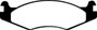 EBC 92-03 Am General H1 Greenstuff Front Brake Pads