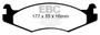 EBC 92-03 Am General H1 Greenstuff Front Brake Pads