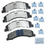 Fleet Metlok Brake Pads MKD1335FM - front view