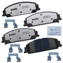 Fleet Metlok Brake Pads MKD1351FM - front view
