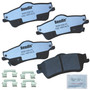 Fleet Metlok Brake Pads MKD1352FM - front view