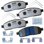 Fleet Metlok Brake Pads MKD1392FM - front view