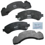 Fleet Metlok Brake Pads MKD717FM - front view