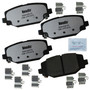Fleet Metlok Brake Pads MKD1596FM - front view