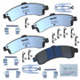 Fleet Metlok Brake Pads MKD882FM - front view